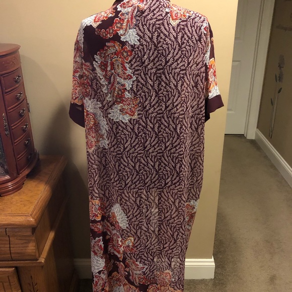 Kimono Cardigan, Duster Length - Picture 3 of 7